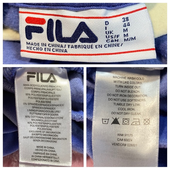 FILA Velour Crop 1/4 Zip Hoodie - Picture 16 of 16